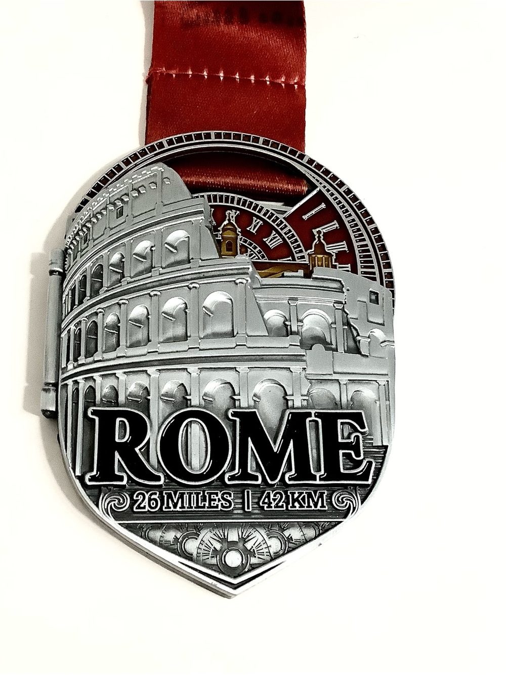 💝 3 For $50 Pacer Rome Finisher Adventure Challenge 26 miles Marathon Medal